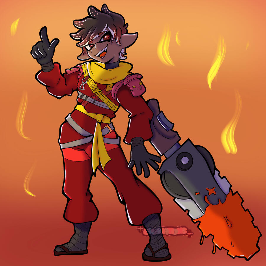 Kai Splatoon x Ninjago